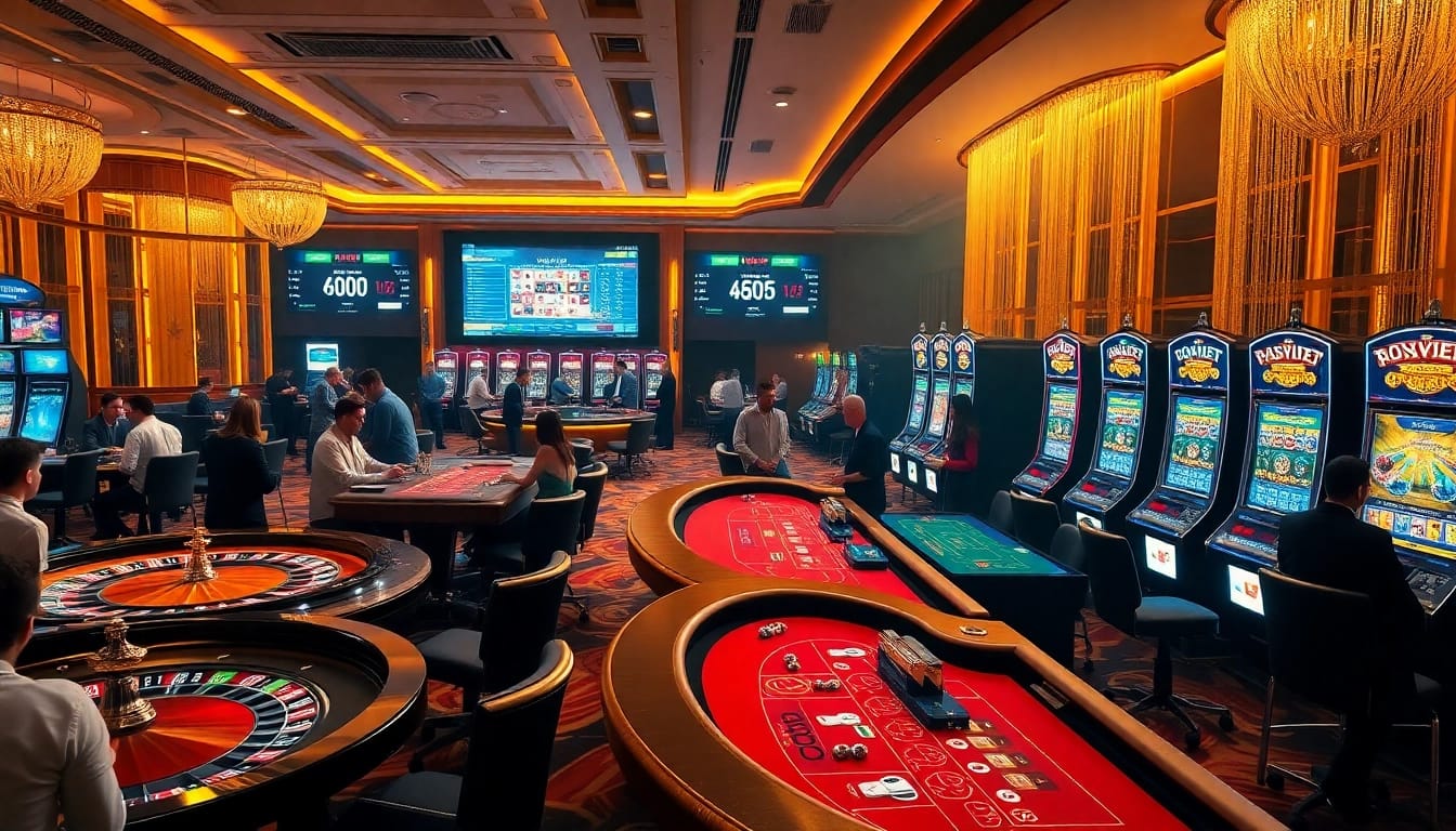 Experience the excitement of gaming at https://abc8t.app/ with vibrant casino tables and thrilling bets.
