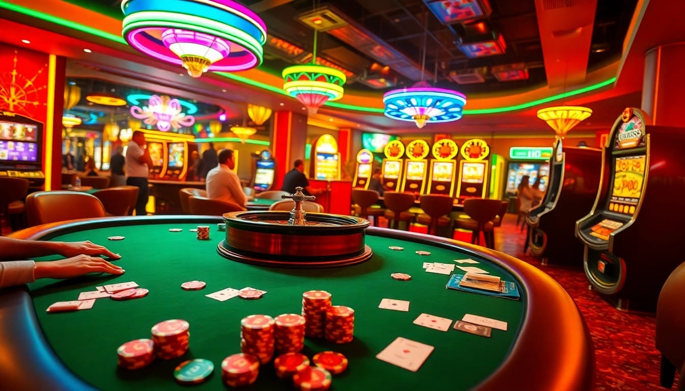 Engaging scene with players at a poker table enjoying XXX games-themed casino experience, vibrant excitement.
