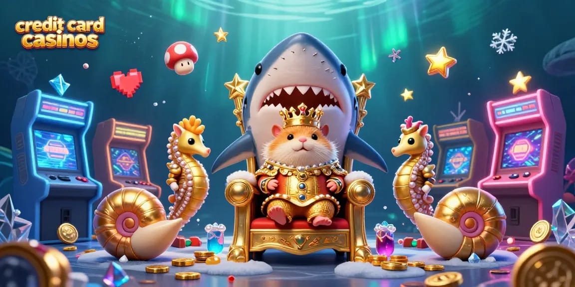 Discover credit card casinos with thrilling gaming elements in an underwater kingdom.