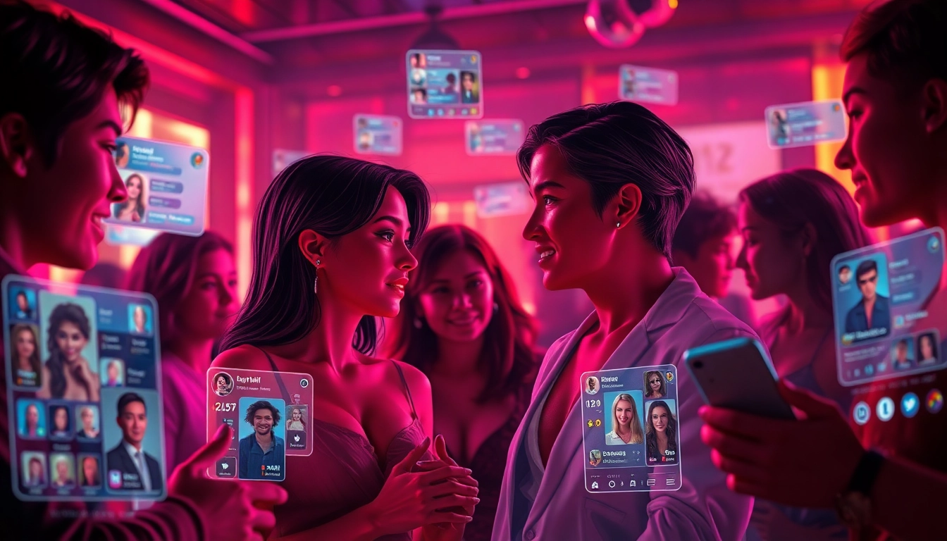 Engaging characters in intimate chats showcasing the essence of nsfw ai technology.