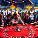 Experience an exciting casino scene with players engaging in roulette and poker, enhanced by unfiltered ai technology.