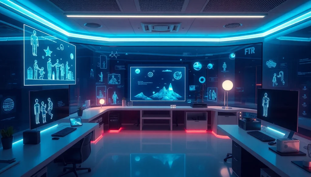 Explore the innovative design of Janitor AI's virtual assistant workspace showcasing advanced AI character interactions.