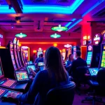 Exciting gaming scene showcasing Kode4d link with vibrant slot machines and user-friendly interface.
