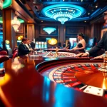 Players engaging at games on Nền tảng thabet with vibrant casino elements.