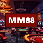 Experience thrilling gambling excitement at MM88's luxurious gaming environment.