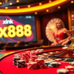 Experience thrilling gameplay at XX88 link casino with vibrant gaming tables and exciting action.