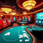 Experience excitement while playing ingat bola88 at luxurious casino tables with engaging slot machines.