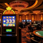 Experience the thrill of nổ hũ 33win at an elegant casino filled with excitement and vibrant games.