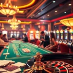 Gambler winning at a poker table in a luxurious casino environment at 88vv.jpn.com