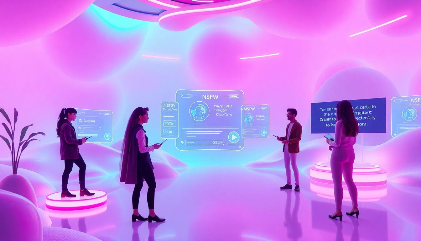 Experience the innovation of nsfw ai in a futuristic virtual reality environment.