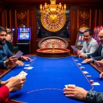 Experience the excitement of gambling at home vvjl with players enjoying poker and roulette.