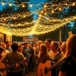 Experience the joy of celebration with johnnycashbirthday.com as fans gather for a lively tribute to Johnny Cash.