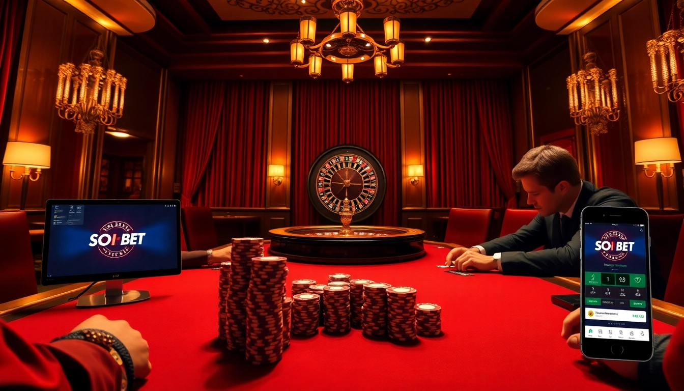 Engage in immersive casino experiences at https://soibet.vision/ with thrilling poker and roulette games.