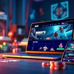Experience the thrill of gaming with bk860s.com, showcasing vibrant online betting visuals and interactive elements.