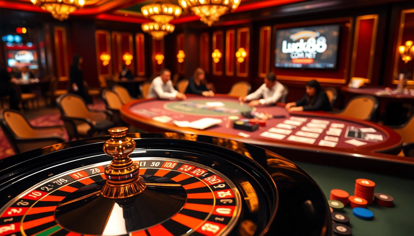Experience the thrill of gambling at https://luck88com.net/ with vibrant casino visuals and engaging gameplay.