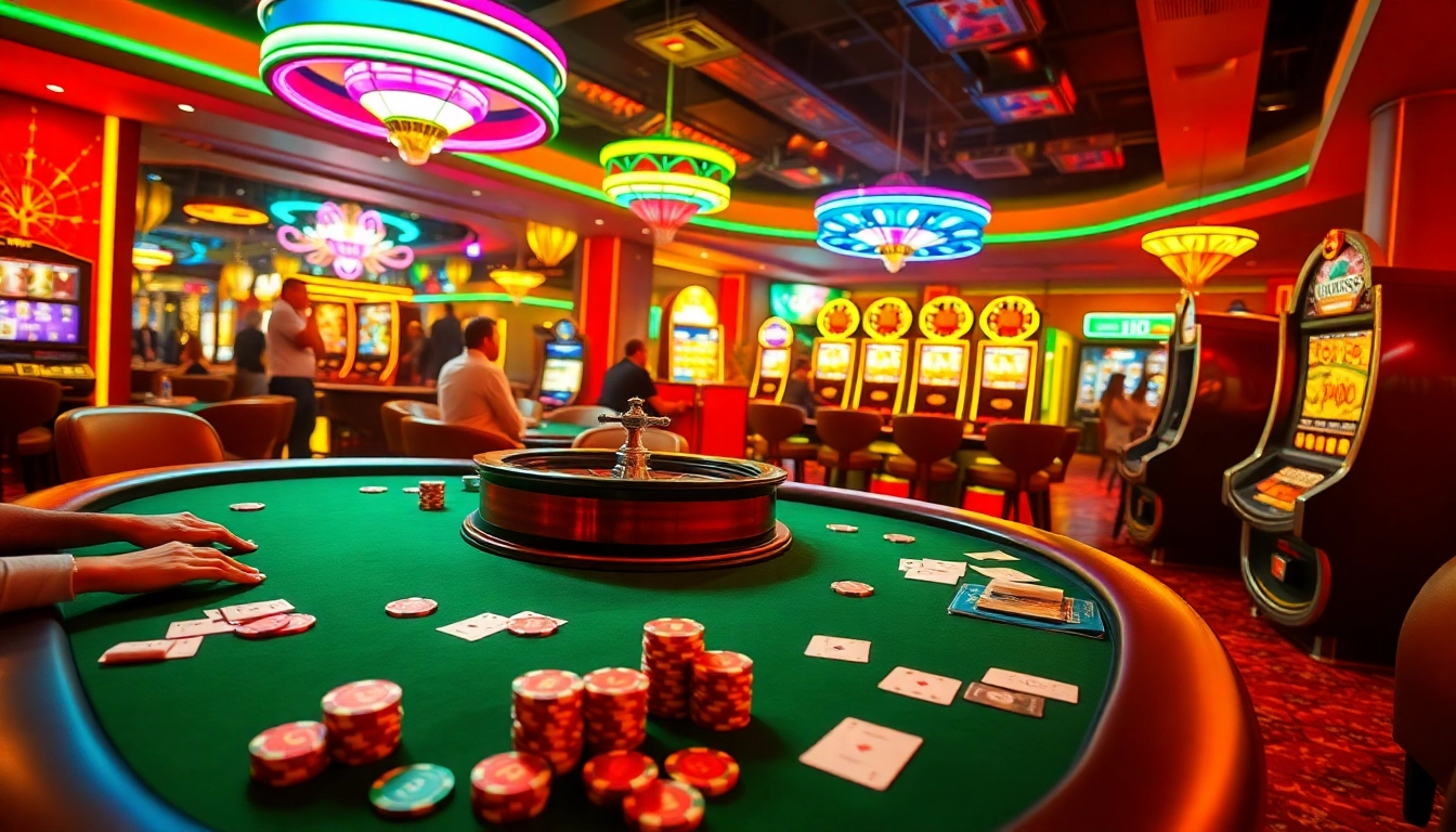 Engaging scene with players at a poker table enjoying XXX games-themed casino experience, vibrant excitement.