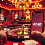 Players placing bets at a roulette table in a luxurious casino, showcasing debet betting interactions.