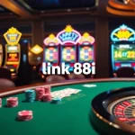 Winning at the blackjack table while accessing link 88i for online gambling.