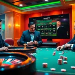 Gamble strategically with Link ALO789 at a vibrant online casino featuring roulette and poker games.