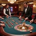 Experience thrilling gameplay at mm88's roulette table with active betting and vibrant atmosphere