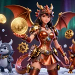 Experience thrilling gaming at cm88 with vibrant 3D casino elements and stunning characters.