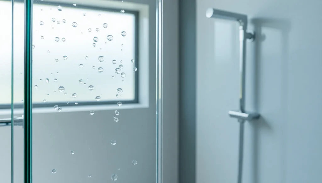 See a sleek wet room shower screen enhancing a modern bathroom design with elegant finishes.