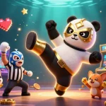 Experience adrenaline-fueled fun at 888top's vibrant casino games scene with thrilling characters and dynamic visuals.