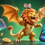 Experience the excitement of zeus slot 88 with dazzling golden elements and crypto-themed features in this vibrant casino illustration.
